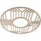 Ekena Millwork Empire Wood Fretwork Pierced Ceiling Medallion, Alder, 18"OD x 6 5/8"ID x 1/4"T CMWP18X18X0250EPAL - alternate 2